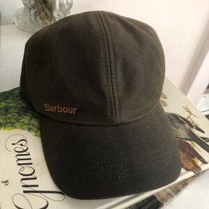 Barbour Wax Sports Cap in Olive